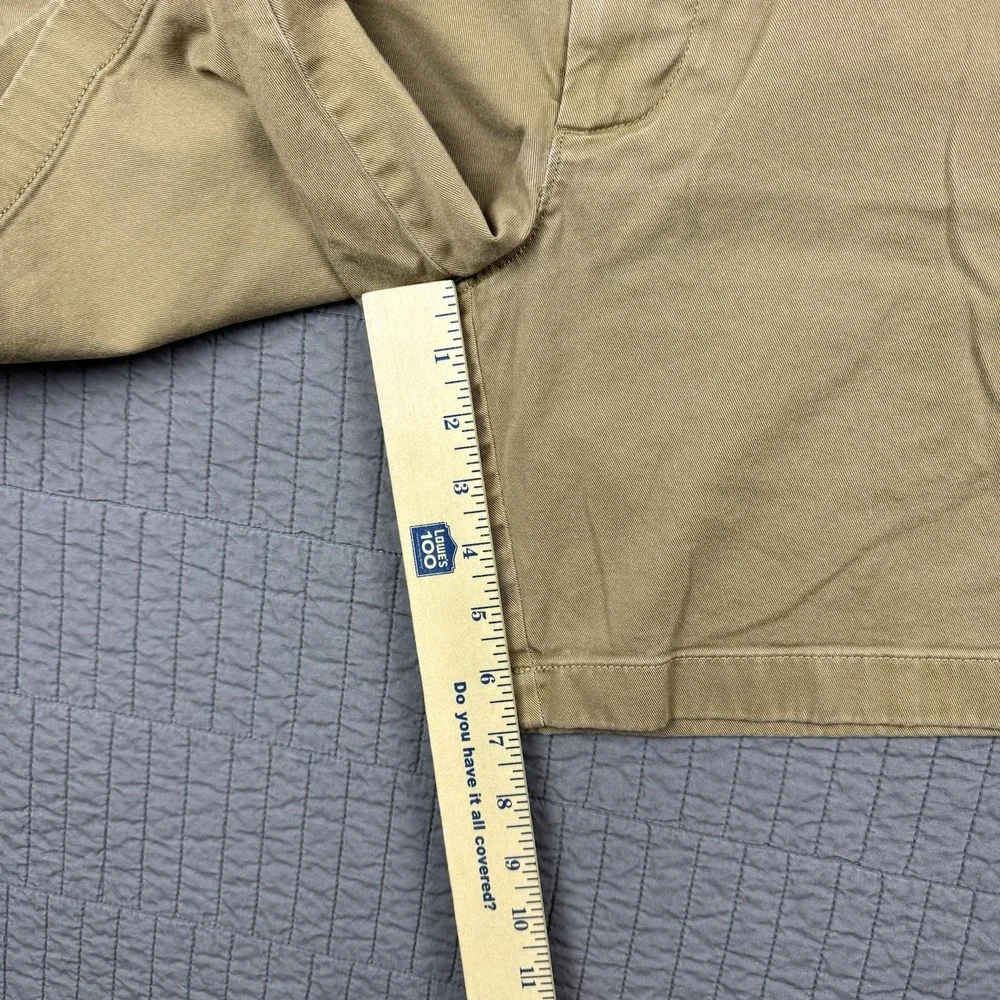 J. Crew Men's Khaki Cotton Chino Shorts